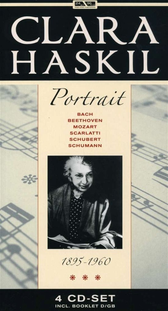 Cover for Haskil Clara · Porträt (CD)