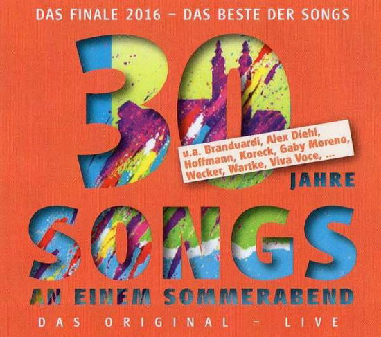 Songs an Einem Sommerabend.30 Jahre - Wecker,konstantin / Branduardi,angelo / Moreno,g. - Music - BUSCHFUNK - 4021934978827 - November 11, 2016