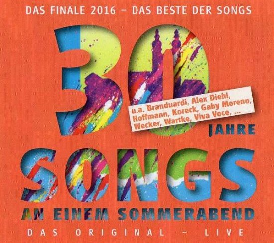 Cover for Wecker,konstantin / Branduardi,angelo / Moreno,g. · Songs an Einem Sommerabend.30 Jahre (CD) (2016)