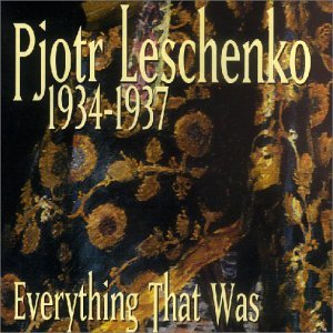 Cover for Pjotr Leschenko · Everything That Was (CD) (1999)