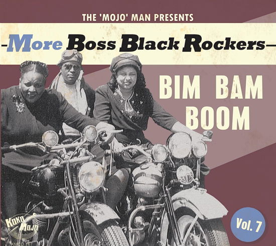 Cover for More Boss Black Rockers 7: Bim Bam Boom (CD) (2023)