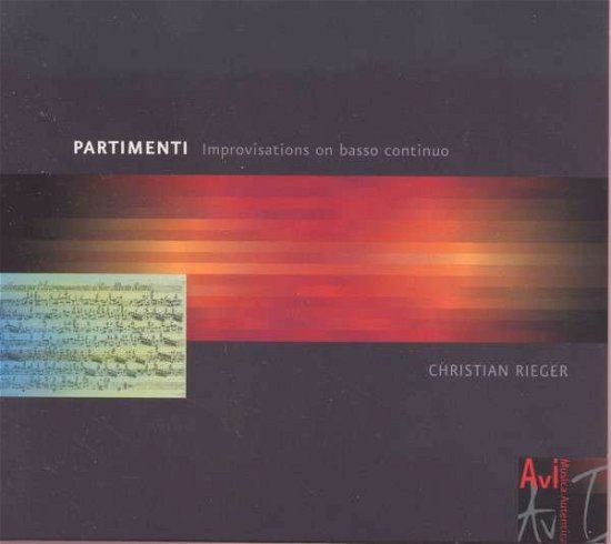 Cover for Christian Rieger · Improvisations on Basso Continuo (CD) [Digipak] (2014)