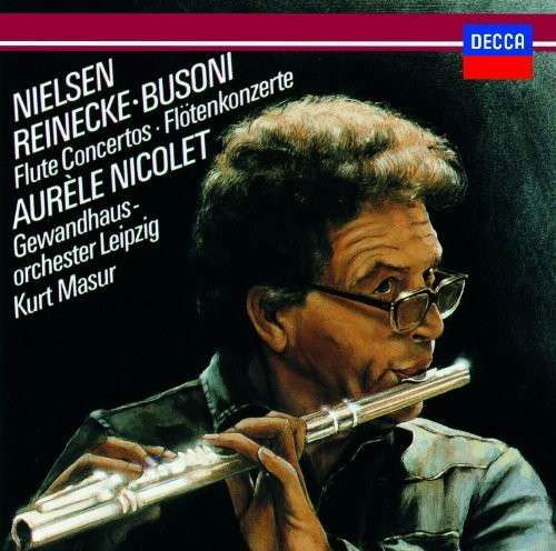 Cover for Aurele Nicolet · Reinecke Busoni Nielsen: Flute Cto. (CD) (2014)