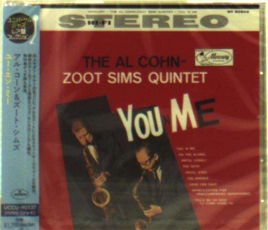 Cover for Al Cohn · You 'n Me (CD) [Limited, Reissue edition] (2018)