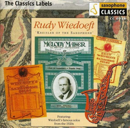 Cover for Rudy Wiedoeft · Kreisler Of The Saxophone (CD) (1997)