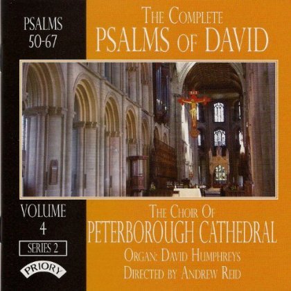 Cover for Choir of Peterborough Cathedral / Reid / Humphreys · The Complete Psalms Of David Volume 4 (CD) (2018)