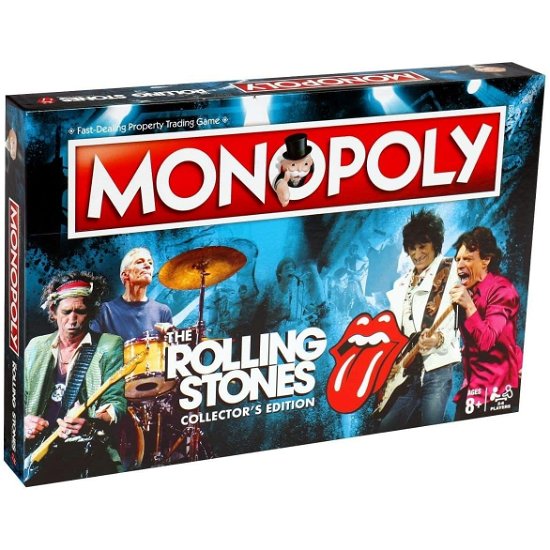 Monopoly Collectors Edition - The Rolling Stones - Brætspil - HASBRO GAMING - 5036905032827 - 4. juli 2018