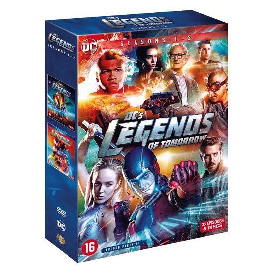 Cover for Legends Of Tomorrow · Seizoen 1+2 (DVD) (2018)