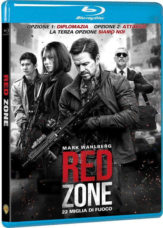 Cover for Mark Wahlberg Iko Uwais · Red Zone - 22 Miglia Di Fuoco (Blu-ray) (2019)