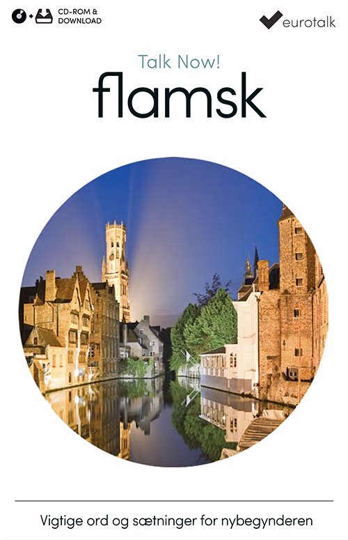 Cover for EuroTalk · Talk Now: Flamsk begynderkursus CD-ROM &amp; download (CD-ROM) (2016)