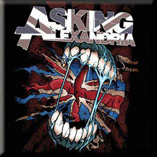 Cover for Asking Alexandria · Asking Alexandria Fridge Magnet: Flag Eater (Magnet) (2014)