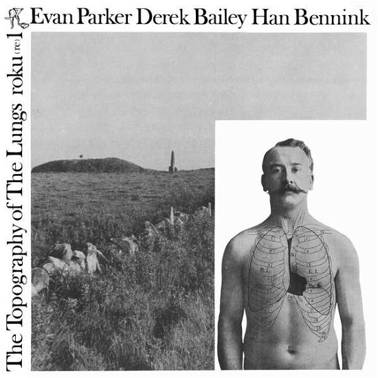 Cover for Evan Parker &amp; Derek Bailey &amp; Han Bennink · The Topography Of The Lungs (LP) (2024)