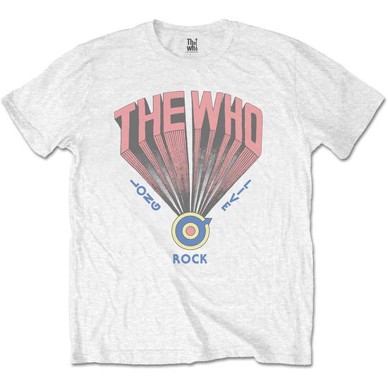 Cover for The Who · The Who Unisex T-Shirt: Long Live Rock (T-shirt) [size M] [White - Unisex edition]