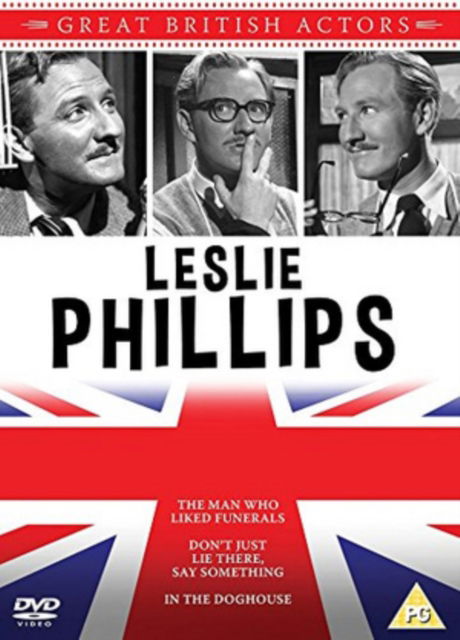 Cover for Leslie Phillips Box Set · Leslie Phillips - Triple Boxset (3 Fims) (DVD) (2016)