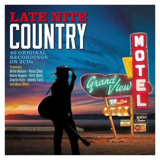 Late Nite Country - Various Artists - Musiikki - NOT NOW - 5060143497827 - perjantai 4. syyskuuta 2020