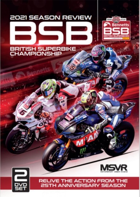 Cover for Bsb: British Superbike Champio · BSB Season Review 2021 - Collectors Edition (DVD) [Collectors edition] (2021)