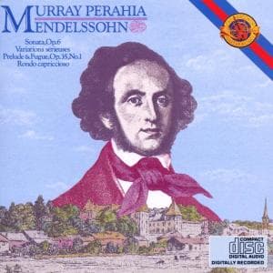 Cover for Murray Perahia · Sonata Op. 6 / Variations Serieuses / Prelude &amp; Fugue Op. 35, No. 1 / Rondo Cap (CD) (1984)