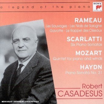 Cover for Casadesus · Rameau Scarlatti Mozart Hay (CD) (2007)
