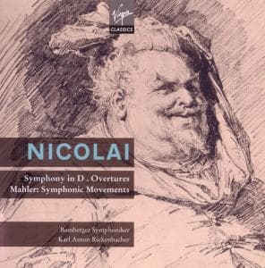 Cover for Nicolai\mahler · Symphony in D Major (CD) (2010)
