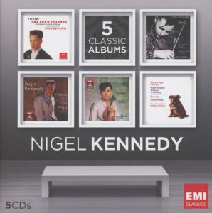 Cover for Nigel Kennedy · Nigel kennedy - 5 classic albums (CD) [Limited edition] [Box set] (2014)