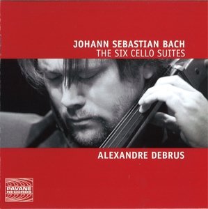 Cover for Alexandre Debrus · Six Cello Suites - BWV 1007-1012 Pavane Klassisk (CD) (2015)