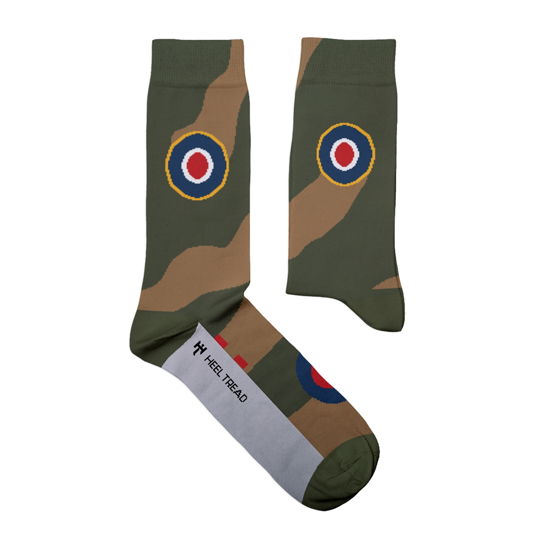 Cover for Supermarine Spitfire · Supermarine Spitfire (Eur 41-46/uk 7½-11½/us 8-12) (Socks) [size L] (2024)