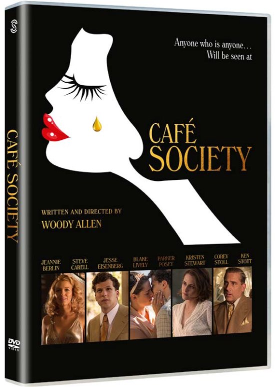 Cover for Woody Allen · Café Society (DVD) (2017)