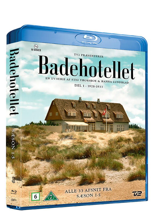 Cover for Badehotellet · Badehotellet Sæson 1-5 Boks (Blu-ray) (2021)