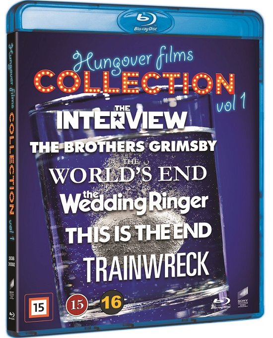 The Interview / The Brothers Grimsby / The World's End / The Wedding Ringer / This Is The End / Trainwreck - Hungover Films Collection Vol. 1 - Elokuva - SONY DISTR - FEATURES - 7330031000827 - torstai 9. maaliskuuta 2017