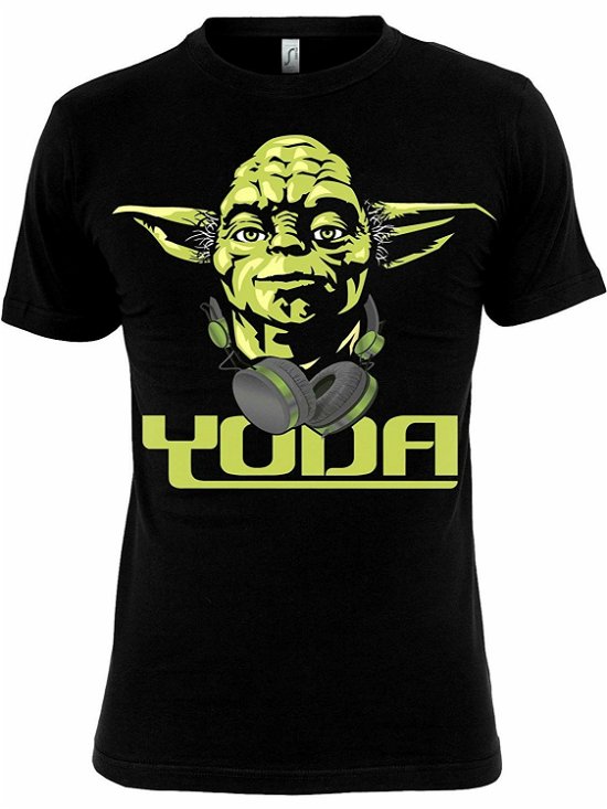 Cover for Star Wars · STAR WARS - T-Shirt Cool Yoda - Black (MERCH) [size S] (2019)