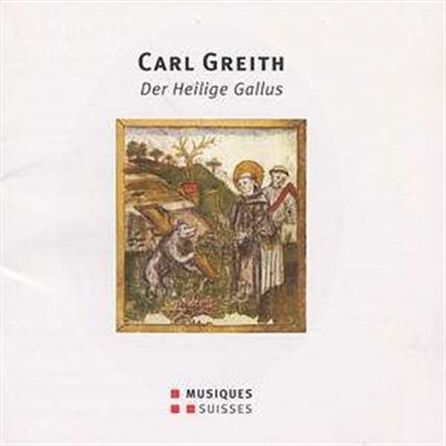 Cover for Greith / Plut · Der Heilige Gallus - Oratorium (CD) (2003)
