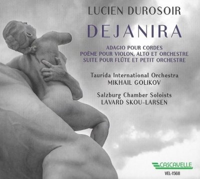 Cover for Lavard Skou Larsen · Adagio Pour Cordes (CD) (2019)