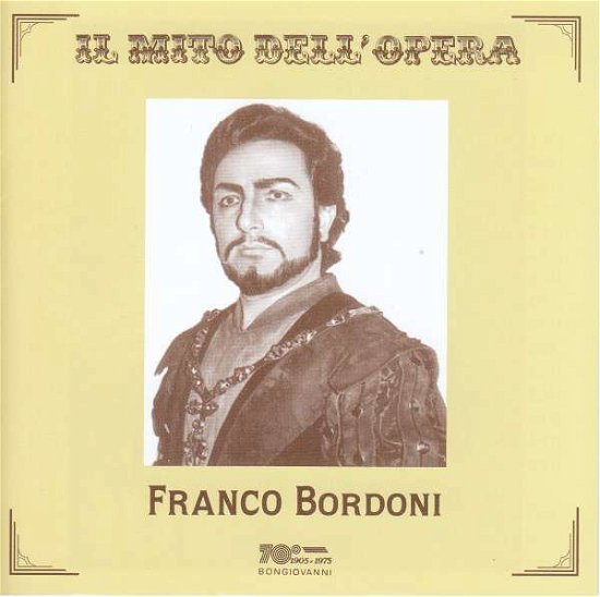 Cover for Verdi / Bordoni · Il Mito Dell'opera (CD) (2021)