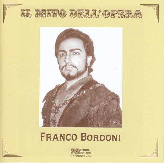 Cover for Verdi / Bordoni · Il Mito Dell'opera (CD) (2021)