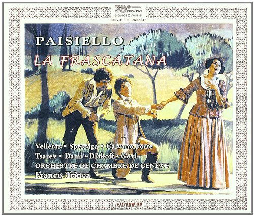 Cover for Paisiello / Velletaz / Tsarev / Govi / Trinca · Frascatana (CD) (2004)