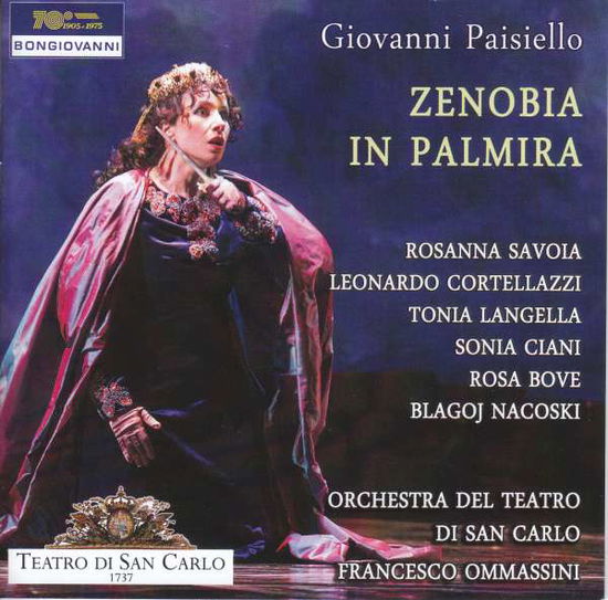 Cover for Savoia / Cortellazzi / Ommassini · Zenobia in Palmira (CD) (2017)