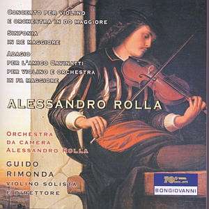 Cover for Rolla / Rimonda,guido · Concerto Per Violino E Orchestra in Do Maggiore (CD) (2004)