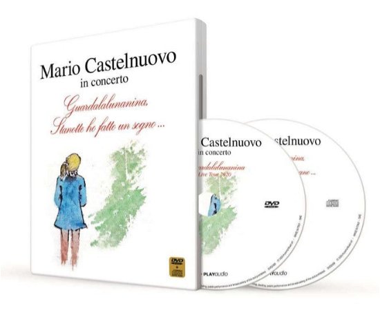 Cover for Mario Castelnuovo · Guardalalunanina In Concerto (DVD/CD)