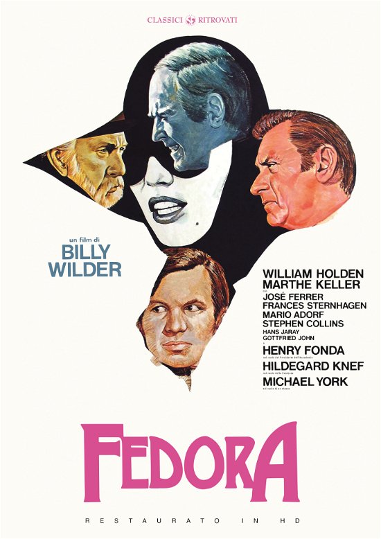 Cover for Fedora (Restaurato in Hd) (DVD) (2024)
