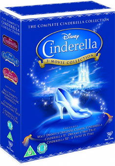 Cinderella / Cinderella 2 - Dreams Come True / Cinderella 3 - A Twist In Time - Movie - Film - Walt Disney - 8717418366827 - 27. august 2012