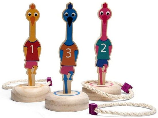 Cover for BS Toys · BS Toys Ringwerpen Vogels Hout  - Werpspel (Toys)