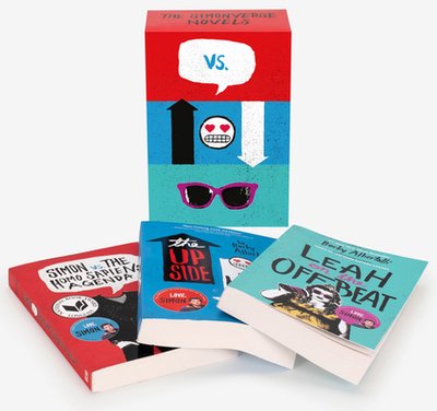 Cover for Becky Albertalli · The Simonverse Novels 3-Book Box Set: Simon vs. the Homo Sapiens Agenda, The Upside of Unrequited, and Leah on the Offbeat (Paperback Book) (2019)