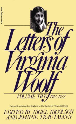 Cover for Virginia Woolf · The Letters of Virginia Woolf: Volume 2, 1912-1922 (Paperback Book) (1978)