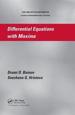 Cover for Umi D. Bainov · Differential Equations with Maxima (Paperback Bog) (2019)