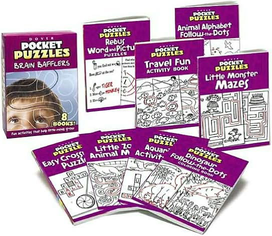 Cover for Dover · Brain Bafflers Pocket Puzzles (Book pack) (2007)