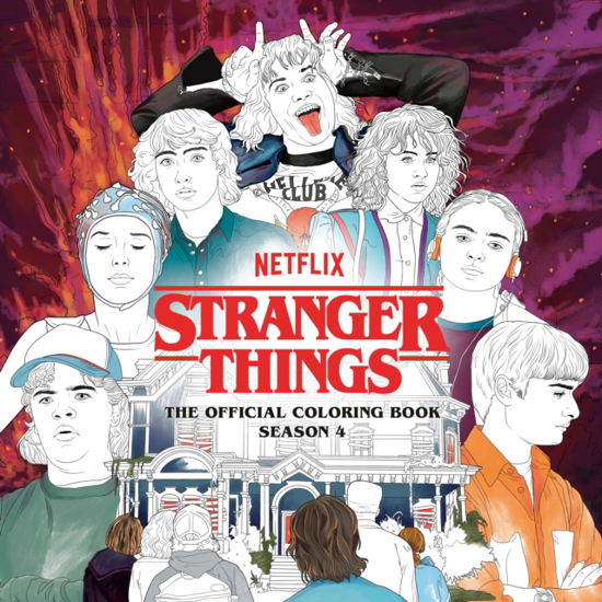 Cover for Netflix · Stranger Things: The Official Coloring Book, Season 4 (Taschenbuch) (2023)