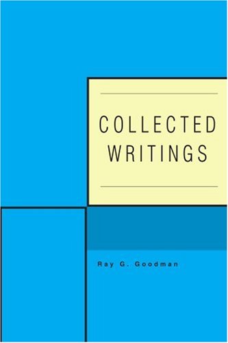 Cover for Ray Goodman · Collected Writings (Paperback Book) (2005)