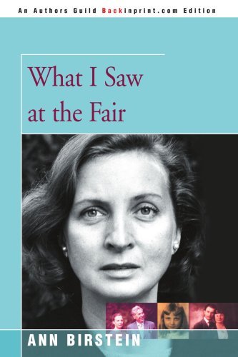 Cover for Ann Birstein · What I Saw at the Fair (Paperback Book) (2006)