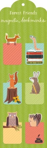 Forest Friends Magnetic Bookmark - Galison - Bøger - Galison - 9780735336827 - 2013