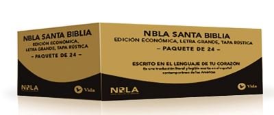 Cover for Vida Vida · NBLA Santa Biblia, Edicion Economica, Letra Grande, Tapa Rustica / Paquete de 24 (Paperback Book) (2021)